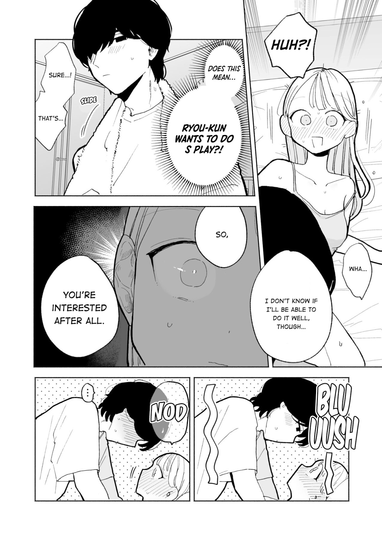 Hentai Manga Comic-My Introverted Boyfriend Ryou-kun Wants to Please Me-Read-12